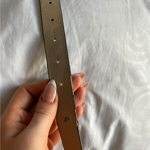 Black, gold hardware, timeless